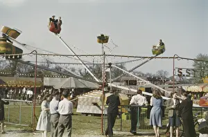 Funfair Prints: Easter Fair In Hampstead