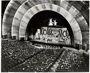 Easter Prints: Easter Show;Aerial;Radio City Music Hall