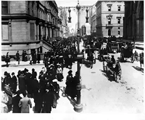 Easter Sunday, before St Patricks Cathedral City on Fifth Avenue in New York City