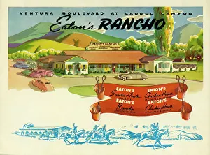 Racehorse Prints: Eaton's Rancho