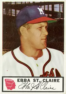 Arc0015952 Prints: Ebba St. Claire Baseball Card