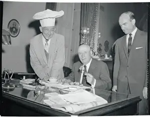 Ebbet Scrivner Eating His Lunch