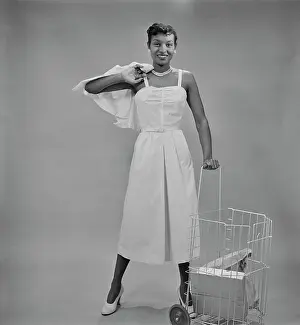 Huty25617 Prints: Ebony Magazine Fashion Shoot, 1951