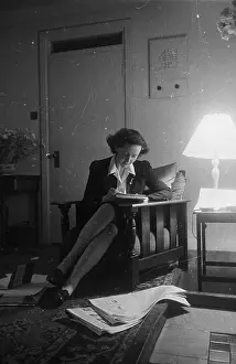 Theorists And Intellectuals Prints: Economist At Home