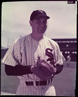 Ed Robinson Posing with Mitt