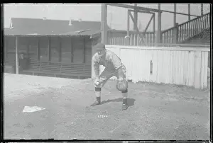 Savannah Prints: Ed Sweeney in Catching Position