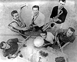 Saxophone Prints: Eddie Cochran And His Band