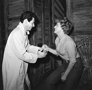 Eddie Fisher Congratulating Shelley Winters
