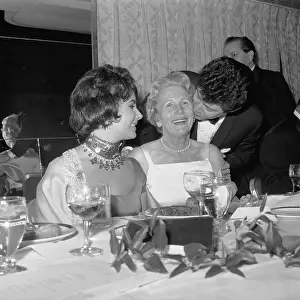 Eddie Fisher and Elizabeth Taylor at Fundraiser