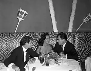 Booth Prints: Eddie Fisher, Elizabeth Taylor, and Mike Todd
