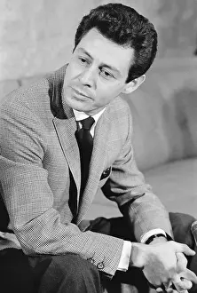 Resignation Prints: Eddie Fisher Pausing with Reporter
