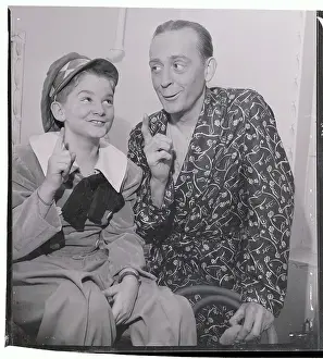Theater Prints: Eddie Foy III with Dad