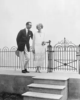 Eddie Rickenbacker with Fiancee Adelaide Durant