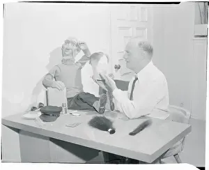 Edgar Bergen Building Puppet