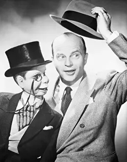 Monocle Prints: Edgar Bergen and Dummy Charlie McCarthy