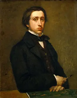 Edgar Degas, self-portrait