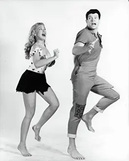 Edie Adams And Peter Palmer In Li'l Abner