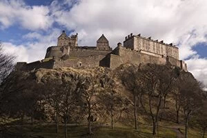 Images Dated 13th March 2010: Edinburgh Castle in Scotland, UK