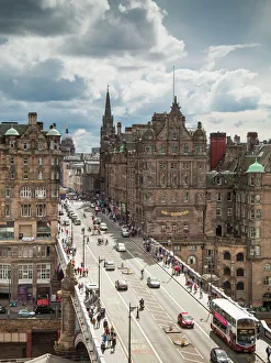 Environment Gallery: Edinburgh City View along North Bridge as seen from the Westgate Building