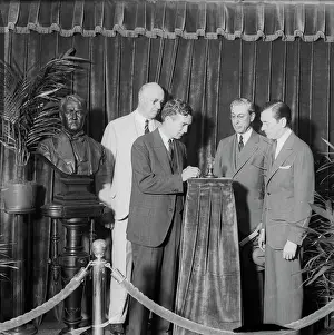 Governor Prints: Edison Honored at Opening of National Electrical Exposition