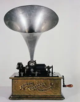 Gramophone Prints: Edison Standard Phonograph