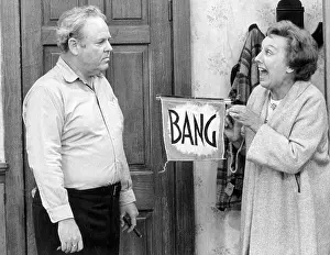 Edith Bunker Shoots Gag Gun At Archie