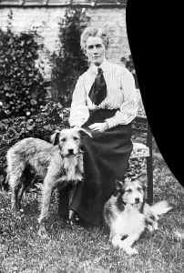 Nurse Prints: Edith Cavell with Dogs