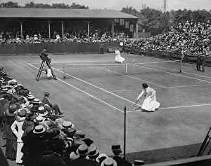Edith Johnson Vs Dorothea Lambert Chambers, Wimbledon, 1910