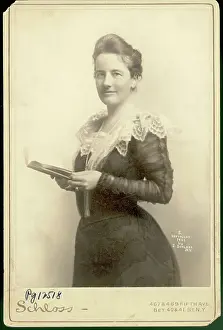 Edith Roosevelt In Waist-Up Portrait