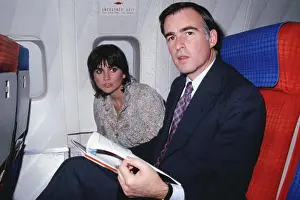 Monrovia Prints: Edmund Brown with Linda Ronstadt