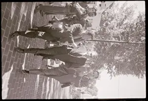 Edgartown Prints: Edmund Dinis Arriving at Court