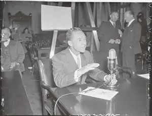 Edsel Ford Testifying Before Monopoly Committee