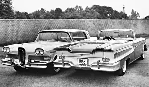Headlights Prints: Edsel Hardtop and Convertible
