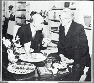 Edward B. Lawson Talking with Itzhak Ben Zvi