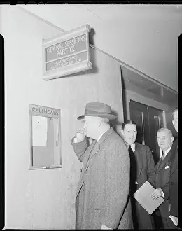 Edward Broderick Smoking a Cigar