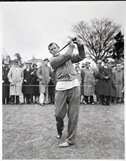 Invitation Prints: Edward Dudley Tees Off