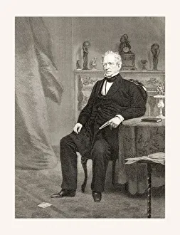 Images Dated 16th April 2016: Edward Everett, 19 century portrait