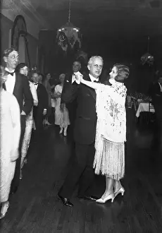 Edward W Prints: Edward and Frances Browning Dancing