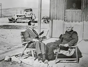 Negev Prints: Edward G. Murrow Interviewing David Ben Gurion