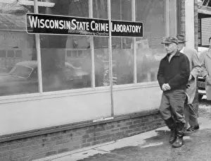 Edward Gein on his Way to Take a Lie Detector Test