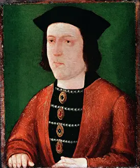 Britain Prints: Edward IV, 15th century King of England, c1540