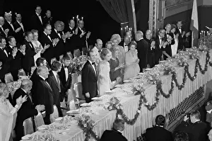 Jacob K Prints: Edward Kennedy and Others at Formal Dinner