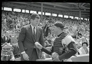 Edward Kennedy and Russ Nixon