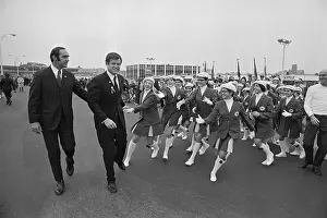 Columbus Day Prints: Edward Kennedy Being Sought by Young Admirers