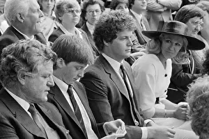 Medford Prints: Edward Kennedy Sr. and Family Attending His Daughter's Graduation