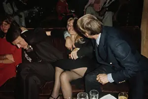 Huty33558 Prints: Edward Mallory Attends Pips Disco And Backgammon Club