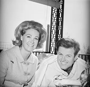 Edward Moore Kennedy and Wife Smiling