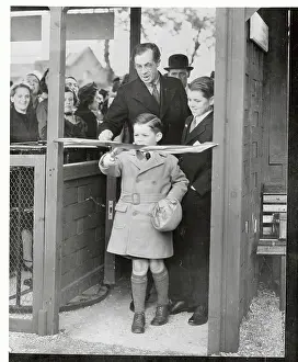 Edward and Robert Kennedy at Zoo