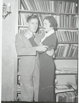 Edward Sutherland and Audrey Henderson Embracing