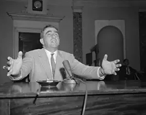 Edward Teller Speaking at Energy Hearing